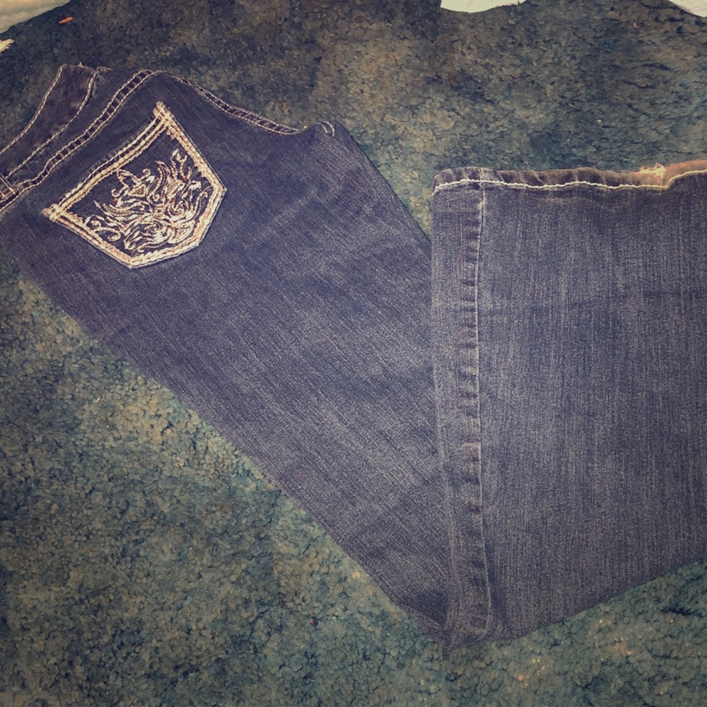wide leg jeans